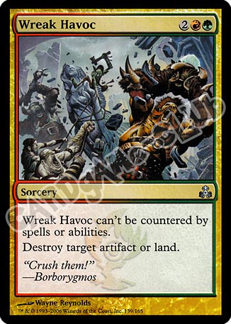 139 / 165 Wreak Havoc non comune (EN) -NEAR MINT-