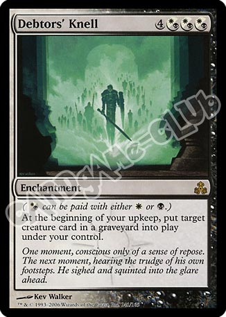 141 / 165 Debtor's Knell rara (EN) -NEAR MINT-