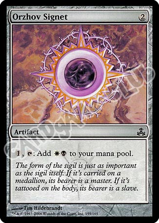 155 / 165 Orzhov Signet comune (EN) -NEAR MINT-