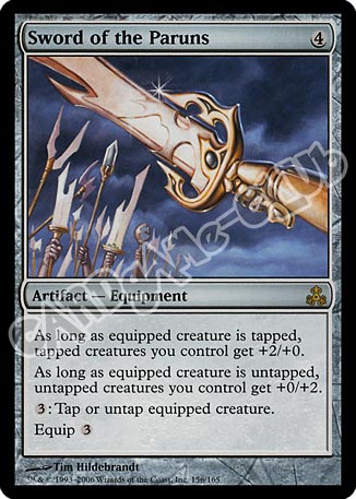 156 / 165 Sword of the Paruns rara (EN) -NEAR MINT-