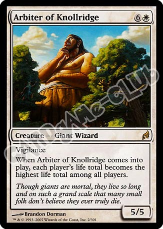 002 / 301 Arbiter of Knollridge rara (EN) -NEAR MINT-
