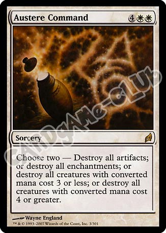 003 / 301 Austere Command rara (EN) -NEAR MINT-