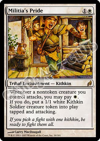 030 / 301 Militia's Pride rara (EN) -NEAR MINT-