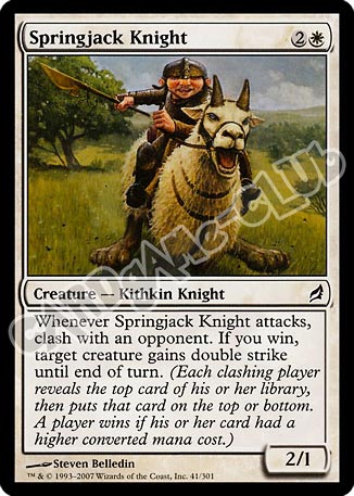 041 / 301 Springjack Knight comune (EN) -NEAR MINT-