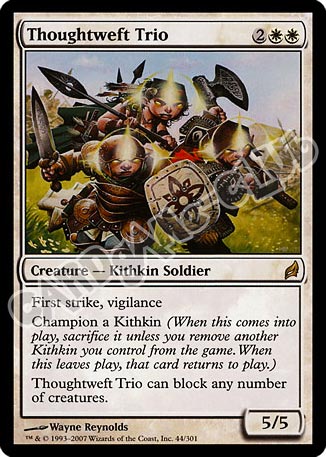 044 / 301 Thoughtweft Trio rara (EN) -NEAR MINT-