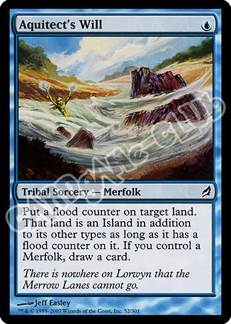 052 / 301 Aquitect's Will comune (EN) -NEAR MINT-