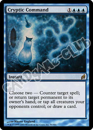 056 / 301 Cryptic Command rara (EN) -NEAR MINT-