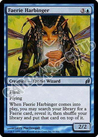 061 / 301 Faerie Harbinger non comune (EN) -NEAR MINT-