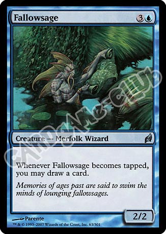 063 / 301 Fallowsage non comune (EN) -NEAR MINT-