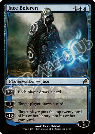 071 / 301 Jace Beleren rara (EN) -NEAR MINT-