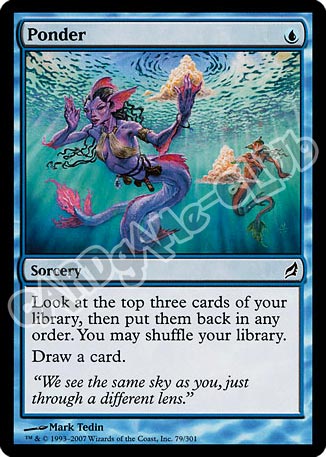 079 / 301 Ponder comune (EN) -NEAR MINT-