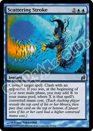 082 / 301 Scattering Stroke non comune (EN) -NEAR MINT-