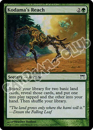 225 /306 Kodama's Reach comune (EN) -NEAR MINT-