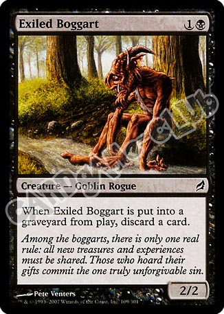 109 / 301 Exiled Boggart comune (EN) -NEAR MINT-