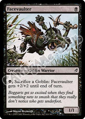 111 / 301 Facevaulter comune (EN) -NEAR MINT-