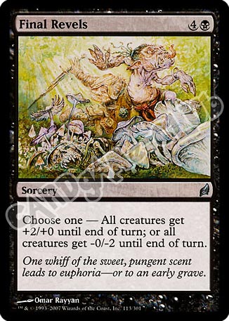 113 / 301 Final Revels non comune (EN) -NEAR MINT-