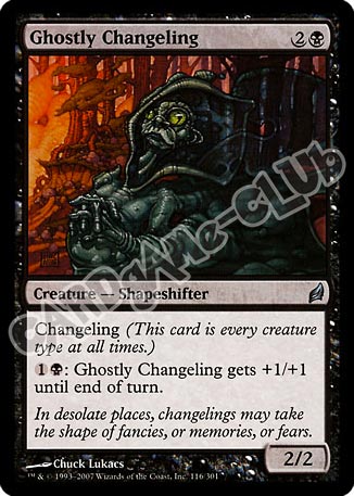 116 / 301 Ghostly Changeling non comune (EN) -NEAR MINT-