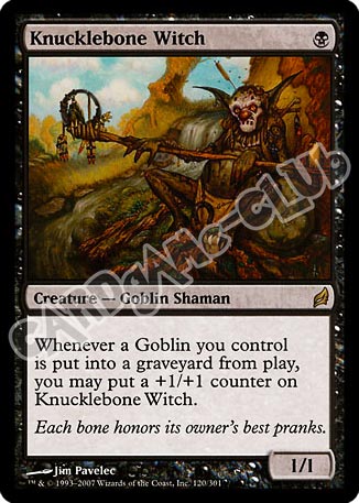 120 / 301 Knucklebone Witch rara (EN) -NEAR MINT-