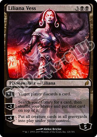 121 / 301 Liliana Vess rara (EN) -NEAR MINT-