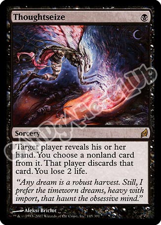 145 / 301 Thoughtseize rara (EN) -NEAR MINT-