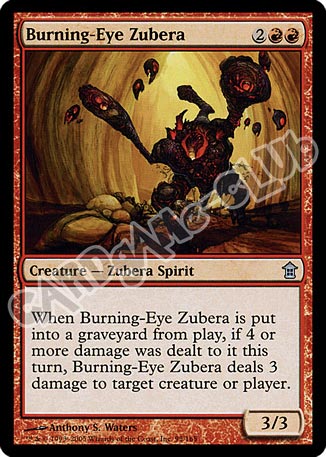 095 / 165 Burning-Eye Zubera non comune (EN) -NEAR MINT-