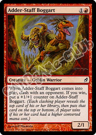 148 / 301 Adder-Staff Boggart comune (EN) -NEAR MINT-