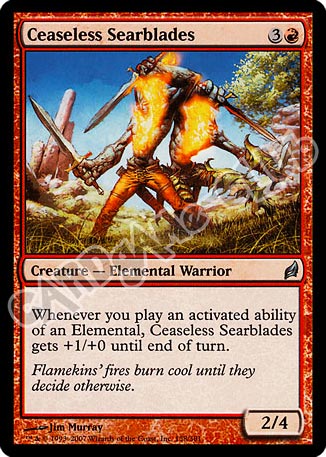 158 / 301 Ceaseless Searblades non comune (EN) -NEAR MINT-