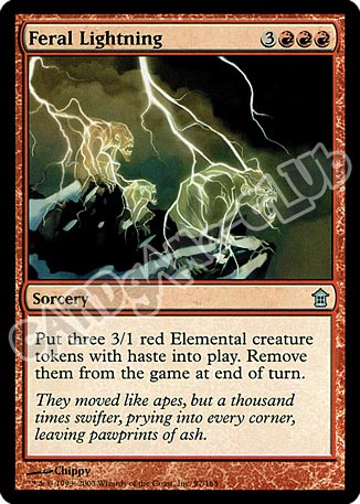 097 / 165 Feral Lightning non comune (EN) -NEAR MINT-