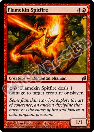 168 / 301 Flamekin Spitfire non comune (EN) -NEAR MINT-