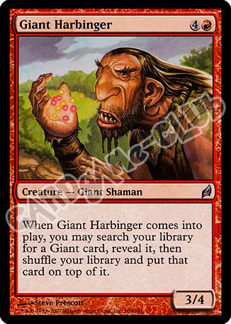 169 / 301 Giant Harbinger non comune (EN) -NEAR MINT-