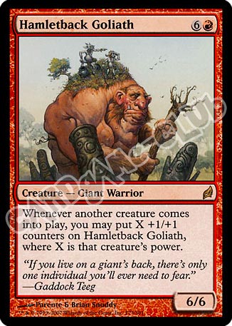 173 / 301 Hamletback Goliath rara (EN) -NEAR MINT-