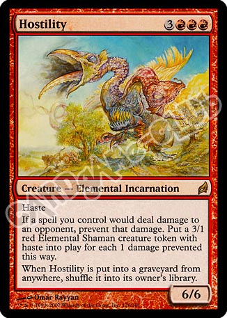 176 / 301 Hostility rara (EN) -NEAR MINT-