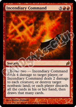 179 / 301 Incendiary Command rara (EN) -NEAR MINT-