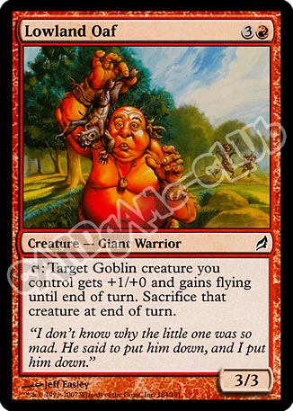 184 / 301 Lowland Oaf comune (EN) -NEAR MINT-