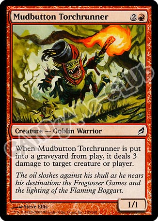 185 / 301 Mudbutton Torchrunner comune (EN) -NEAR MINT-