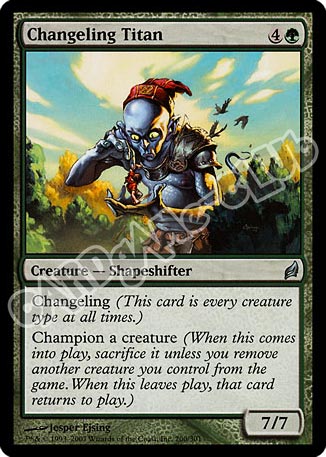 200 / 301 Changeling Titan non comune (EN) -NEAR MINT-