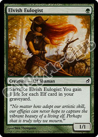 205 / 301 Elvish Eulogist comune (EN) -NEAR MINT-