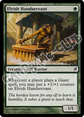 206 / 301 Elvish Handservant comune (EN) -NEAR MINT-