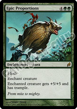 209 / 301 Epic Proportions rara (EN) -NEAR MINT-