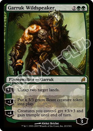 213 / 301 Garruk Wildspeaker rara (EN) -NEAR MINT-