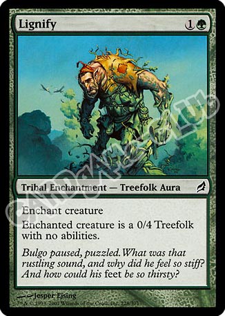 228 / 301 Lignify comune (EN) -NEAR MINT-