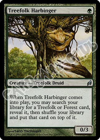 239 / 301 Treefolk Harbinger non comune (EN) -NEAR MINT-
