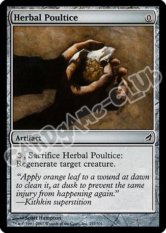 257 / 301 Herbal Poultice comune (EN) -NEAR MINT-