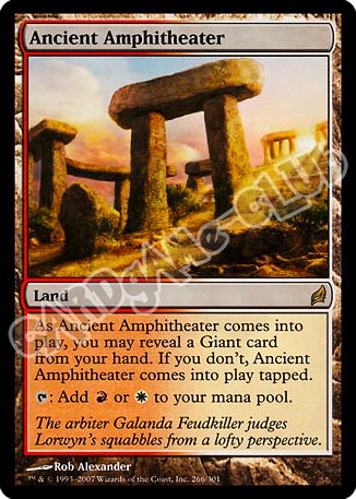 266 / 301 Ancient Ampitheatre rara (EN) -NEAR MINT-