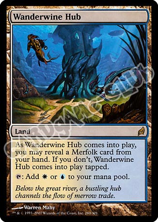 280 / 301 Wanderwine Hub rara (EN) -NEAR MINT-