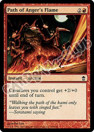 109 / 165 Path of Anger's Flame comune (EN) -NEAR MINT-