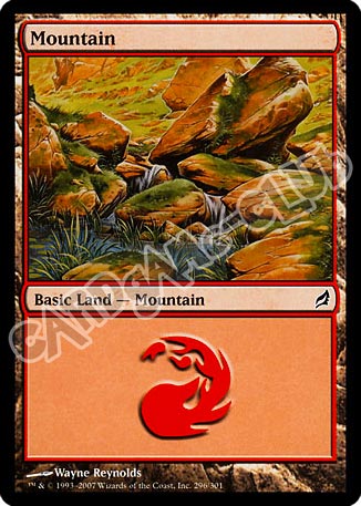 296 / 301 Mountain comune (EN) -NEAR MINT-