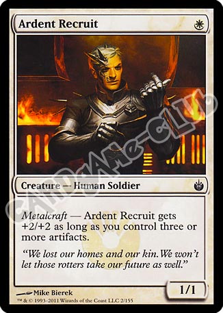 002 / 155 Ardent Recruit comune (EN) -NEAR MINT-