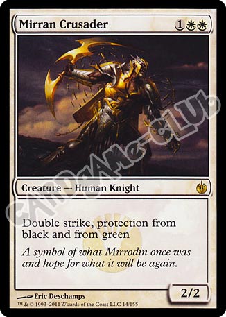 014 / 155 Mirran Crusader rara (EN) -NEAR MINT-