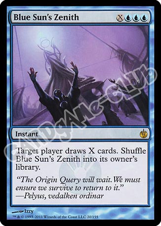 020 / 155 Blue Sun's Zenith rara (EN) -NEAR MINT-